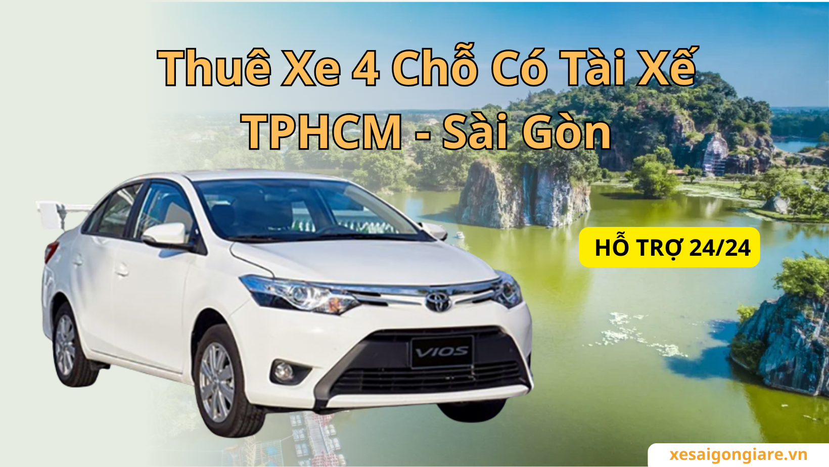 Thuê Xe 4 Chỗ Có Tài Xế TPHCM