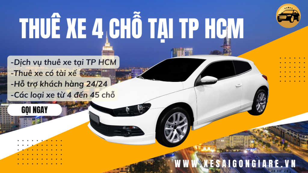 Thuê xe 4 chỗ từ TP.HCM đi Đà Lạt