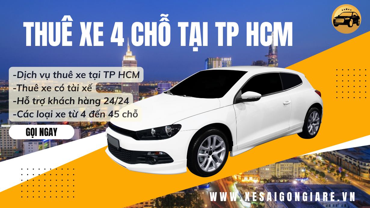 Thuê xe 4 chỗ từ TP.HCM đi Đà Lạt